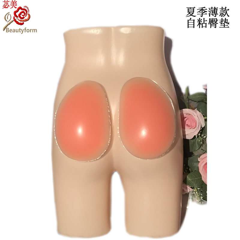 Fake butt paste Q bomb peach-shaped silicone insert pad lifts buttocks, thighs, buttocks, hips Silicone artifact