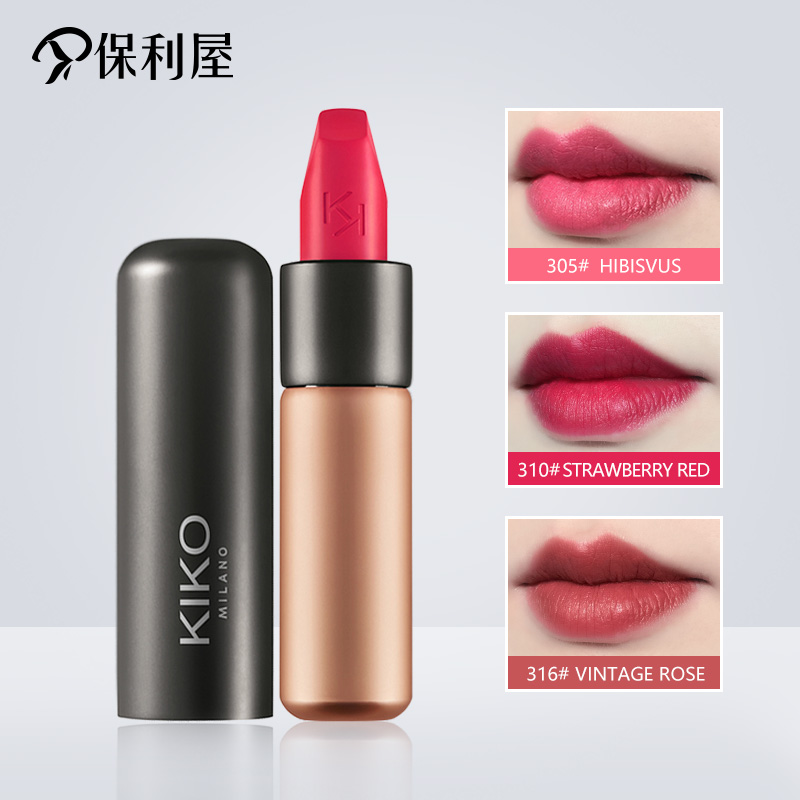 Usd 3 93 Kiko3 Series Matte Lipstick Mist Mist Mist Velvet Long Lasting Not Easy To Decolor Large Red Bean Sand Bite Lip Makeup Wholesale From China Online Shopping Buy Asian Products