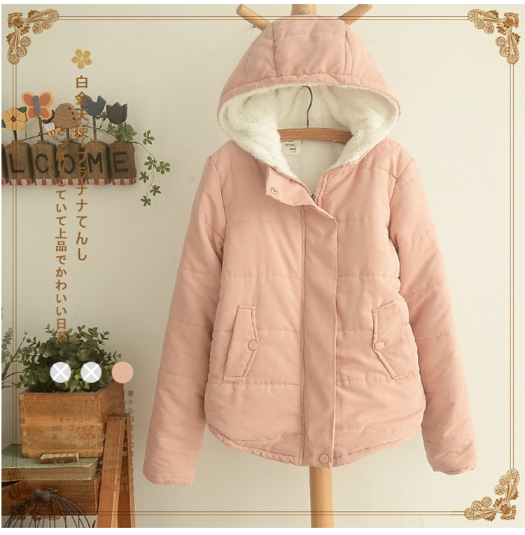 Mùa đông mới quần áo rộng rãi quần áo nữ cotton Quần áo học sinh Hàn Quốc đoạn ngắn dày áo khoác cotton mỏng áo bông áo khoác ngắn nữ đẹp