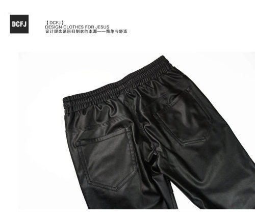 Pantalon cuir homme - Ref 1491662 Image 8