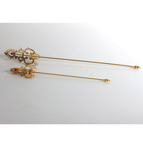 Dharma accessories Props Guan Gong Knife Yanyue Knife Land Dragon Crutch Jizo King Zen cane Taoist religious ornaments