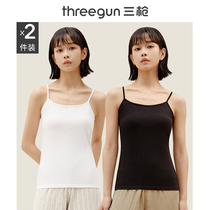 Two three-shot camisole girls inside the 2021 summer new Modell thin comfortable breathable student base