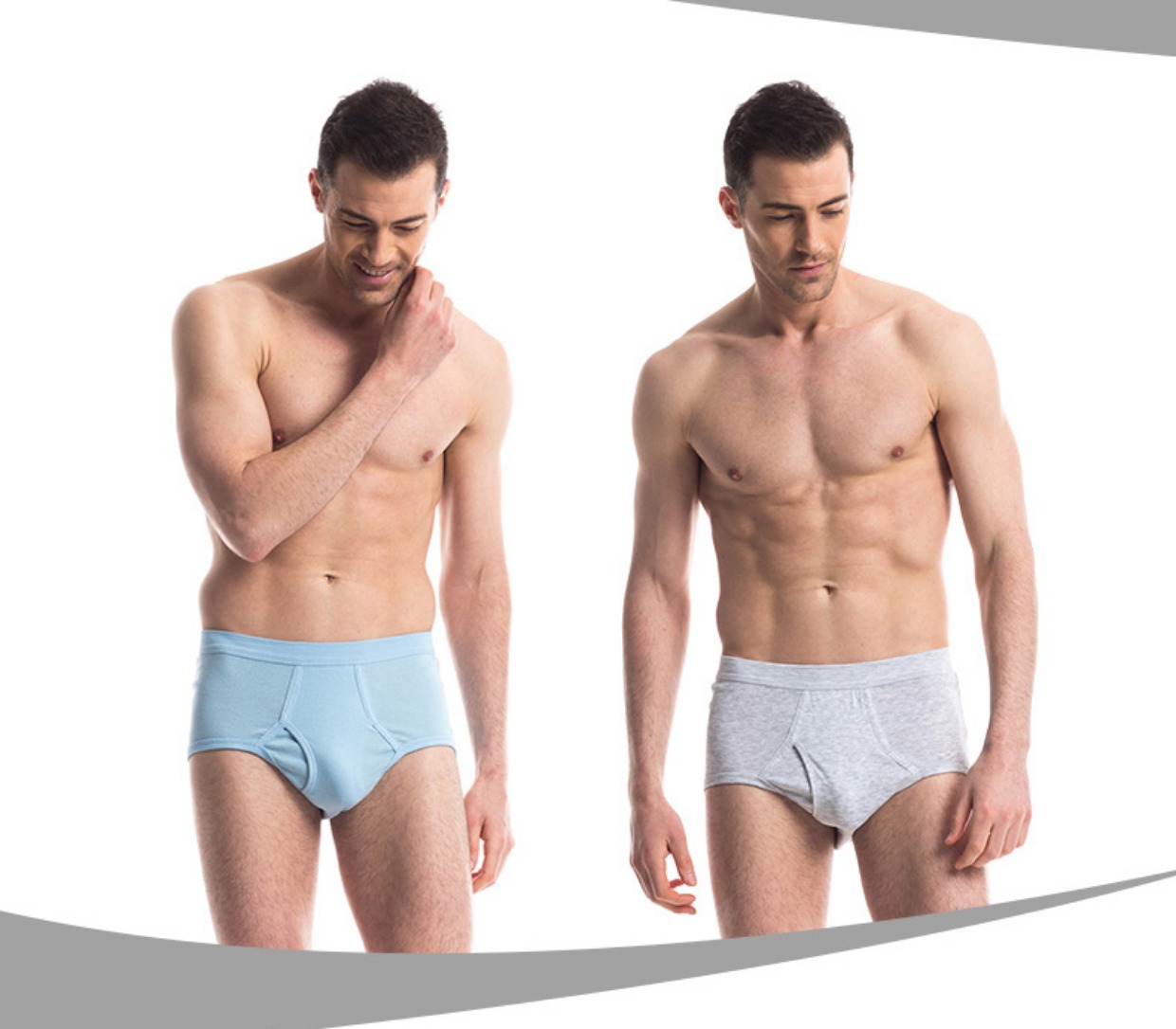 3 quần lót nam ba dây cotton cao eo lớn eo lớn kích thước cũ eo lỏng thoáng khí quần short tam giác 40668 đồ lót học sinh