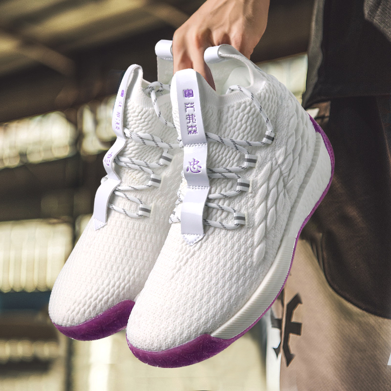 Iverson basketball shoes for male students shock-absorbing wear-resistant cement floor non-slip actual combat Iverson guard boots