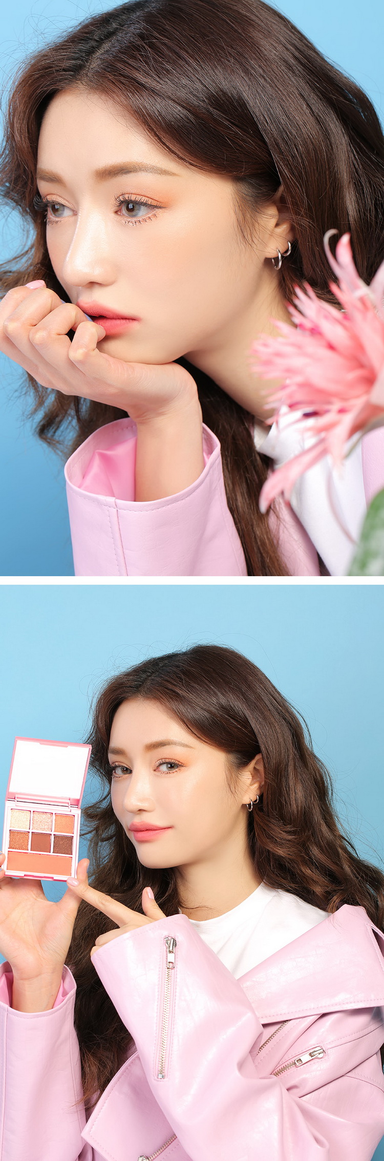 Hàn Quốc 3CE bóng mắt cáo chính hãng mới phấn má hồng innisfree