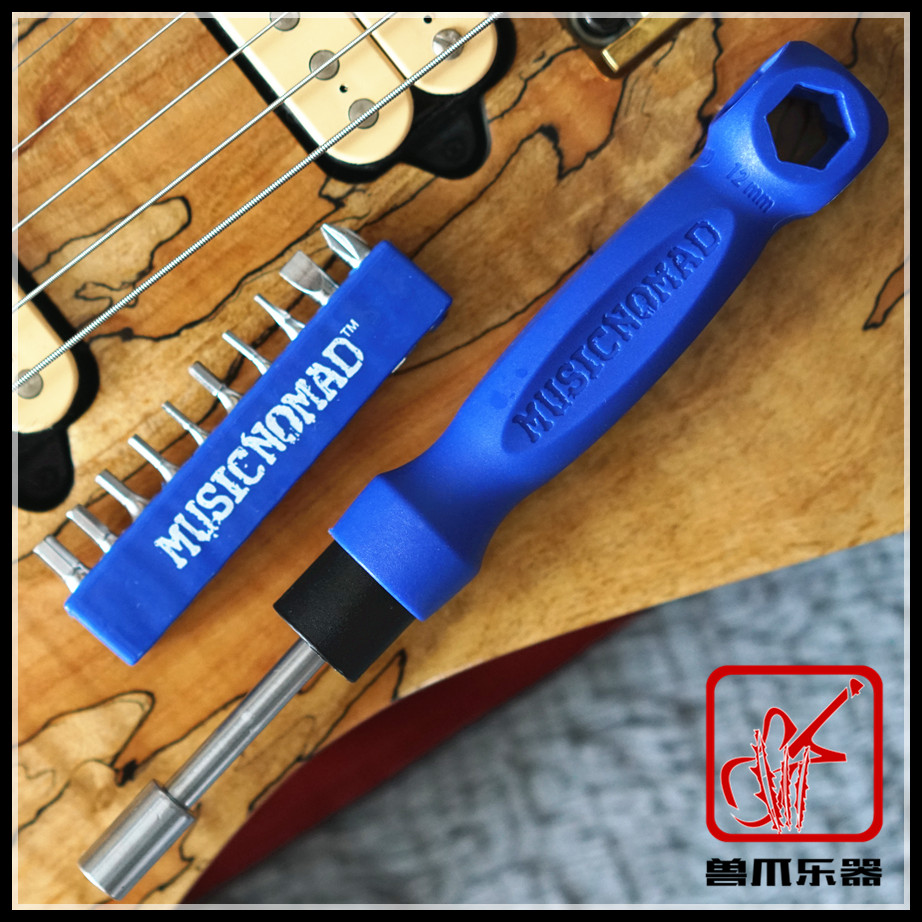 MusicNomad MN228 Multifunctional Wrench Screwdriver Tuning Repair Tool Guitar Bass