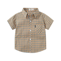 Brown Short -sleeed C52