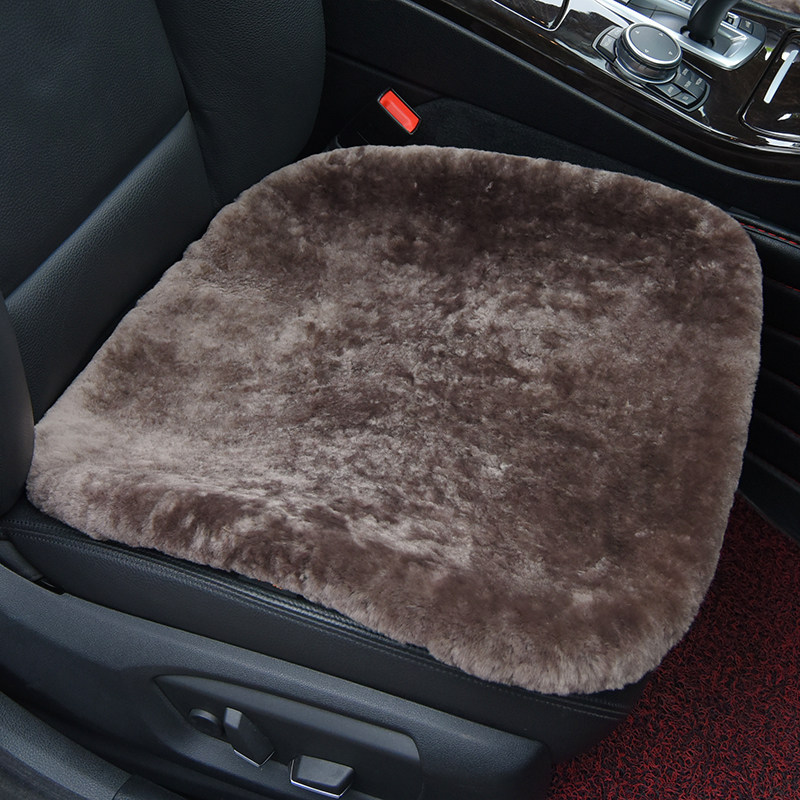 Winter wool car cushion single sheet No backrest fus Tiguan L Tiguang speed teng Maitenant to come to seat cushion