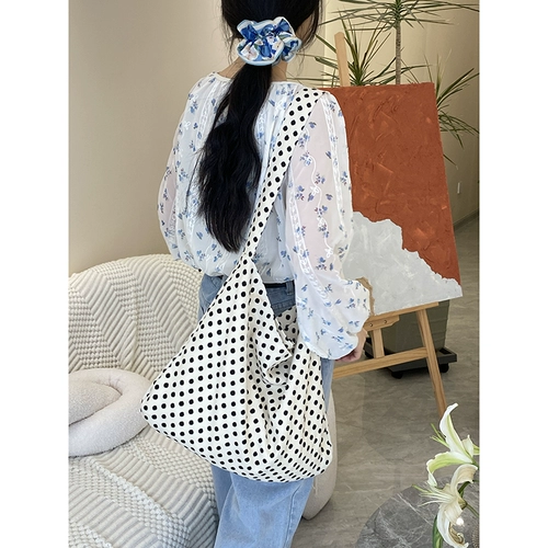 Тонкая сумка на одно плечо, шоппер, в корейском стиле, Южная Корея