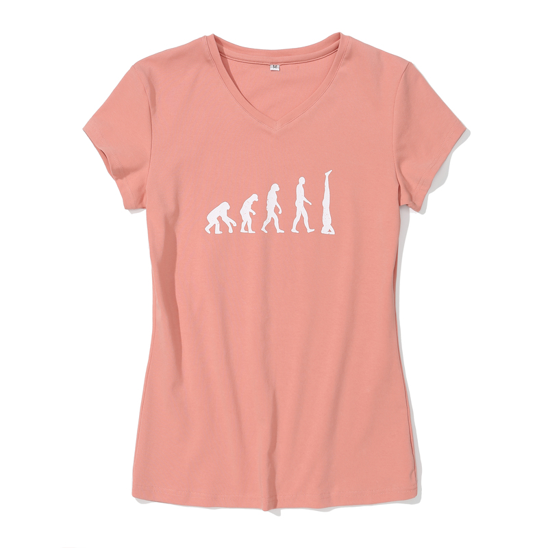 Gaya Iyengar Yoga|Original Yoga T-Shirt【Evolution Series】High-Elastic Ribbed Multi-Color Round Neck V-Neck Gaya Iyengar Yoga|Original Yoga T-Shirt【Evolution Series】High-Elastic Ribbed Multi-Color Round Neck V-Neck