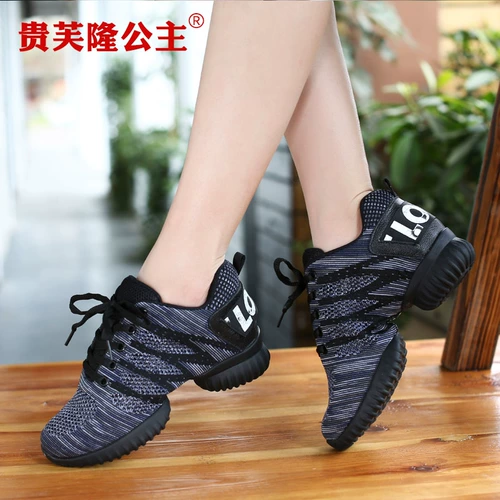 Летняя обувь, дышащие танцующие современные туфли, 3D