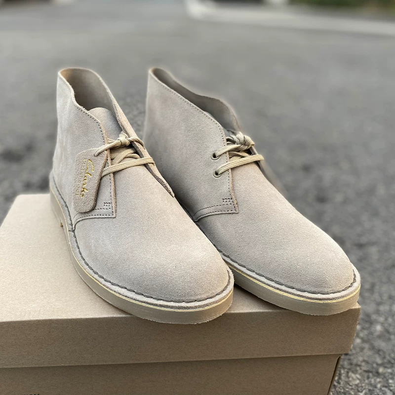 [Кола в наличии CLARKS DESERT BOOT 2 вторая версия ретро повседневная мужская/женская обувь ботинки пустыня]