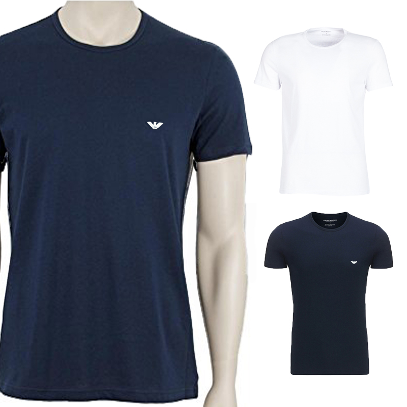 Coke spot Emporio Armani Armani EA7 summer men's bottoming casual round neck short-sleeved T-shirt