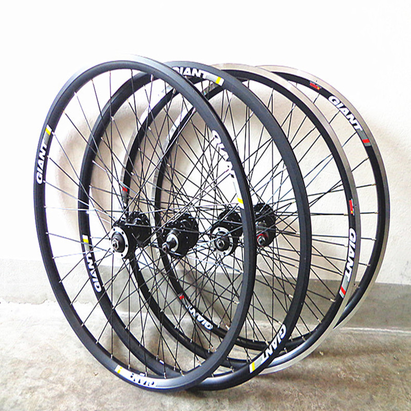 Giant GIANT Bicycle Mountain Wheel Set Disc Brake V Brake ATX Wheel 26X1.5-1.95 Rim Set