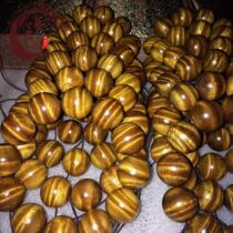 Authentic Sichuan Xiaoye Zhennan Buddha Beads Bracelet Gold Silk Phoebe Bracelet Necklace Mens and Womens Boutique Hand-polished