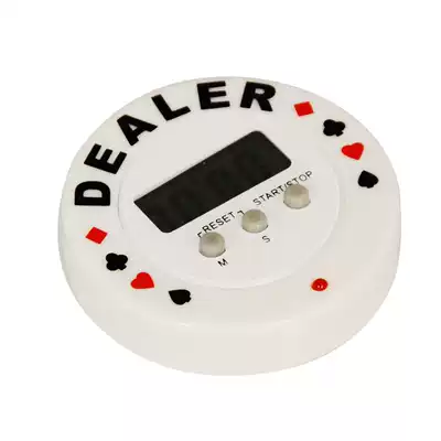 (Star Poker) Timer Texas Hold'em Electronic Zhun Timer (Small Round Timer)