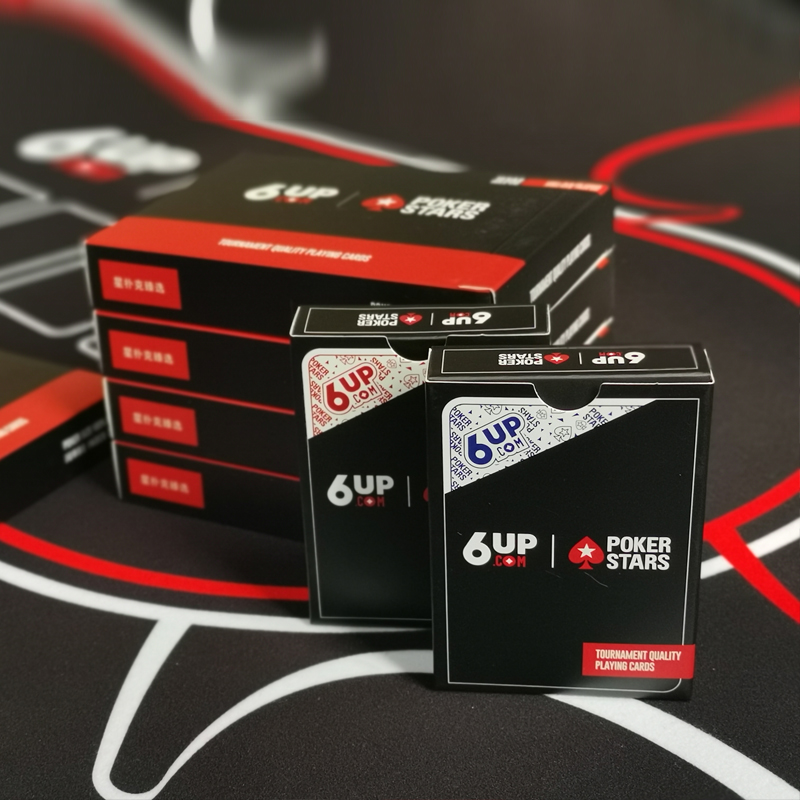 Star Poker Texas Poker special frosted plastic washable poker wide card size word back (6UP)