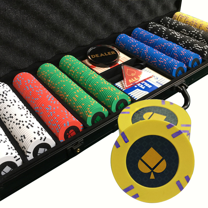 (Star Poker Ultimate Selection)Texas Hold'em chip Set German chip coin (equal line without face value A)