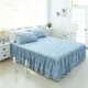 Váy cotton hàn quốc đơn mảnh trải giường bằng vải ren ba mảnh đặt 1,5m1,8 m 2 m đôi giường nhóm tùy chỉnh - Váy Petti