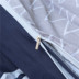 Simple bông denim khăn trải giường cotton giường chăn đúp mét 1.8x2 180x200cm Bắc Âu - Bộ đồ giường bốn mảnh chăn ga đẹp Bộ đồ giường bốn mảnh