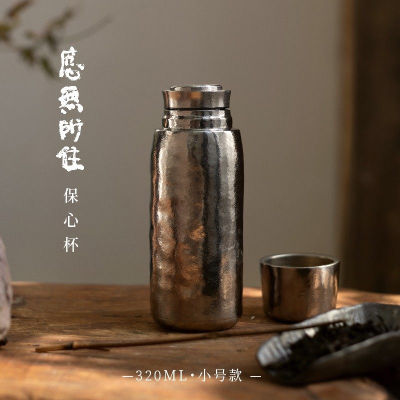Feng Tang произвела двухслойную вакуумную изоляцию из чистого титана Cheng Shi Haowu объемом 320 мл для тушения легких женщин и детей. Изображение 1