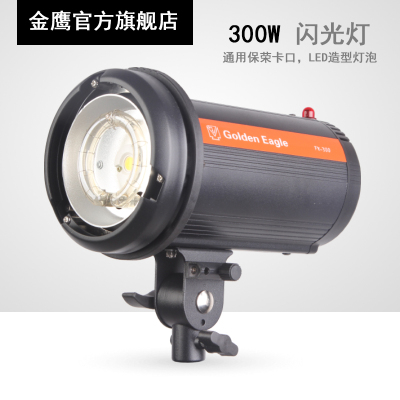 Golden Eagle 300w вспышка для фотосъемки, студия, студийная вспышка Taobao, идентификационная фотография продукта, натюрморт, электронная коммерция, съемка, освещение, одежда, электронная коммерция, съемка продукта, портретные украшения FX300