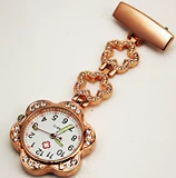 Универсальные кварцевые карманные часы с зажимом подходит для мужчин и женщин, простой и элегантный дизайн