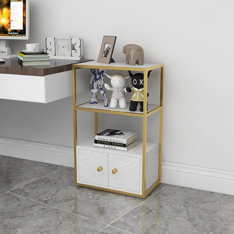 Nordic Light Luxury Locker Bedroom Show Decorative Archives Living Room Living Room Pockpoint Table Collects Book-shelf Iron Art