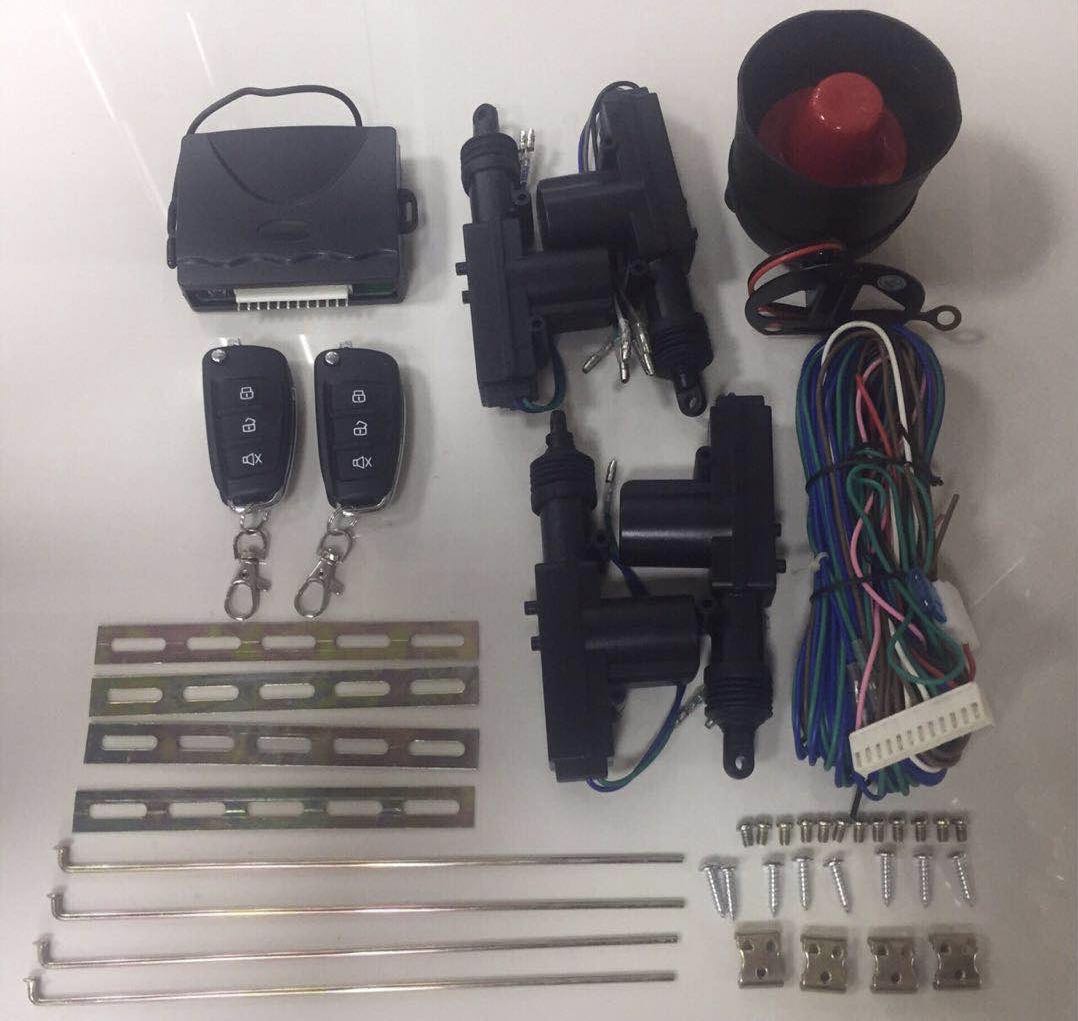A Set Of 12V Folding Remote Control [With Flashing Light And Horn]4001 currency 12V24V remote control Central locking Wuling bread automobile Central locking Electric vehicle motor electric machinery refit