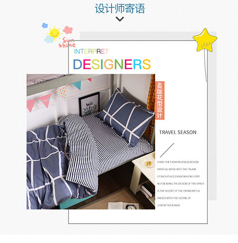 Bộ đồ giường màu đỏ bốn mảnh cotton cotton ký túc xá sinh viên đại học ba mảnh giường đơn chăn ga cao cấp luxury