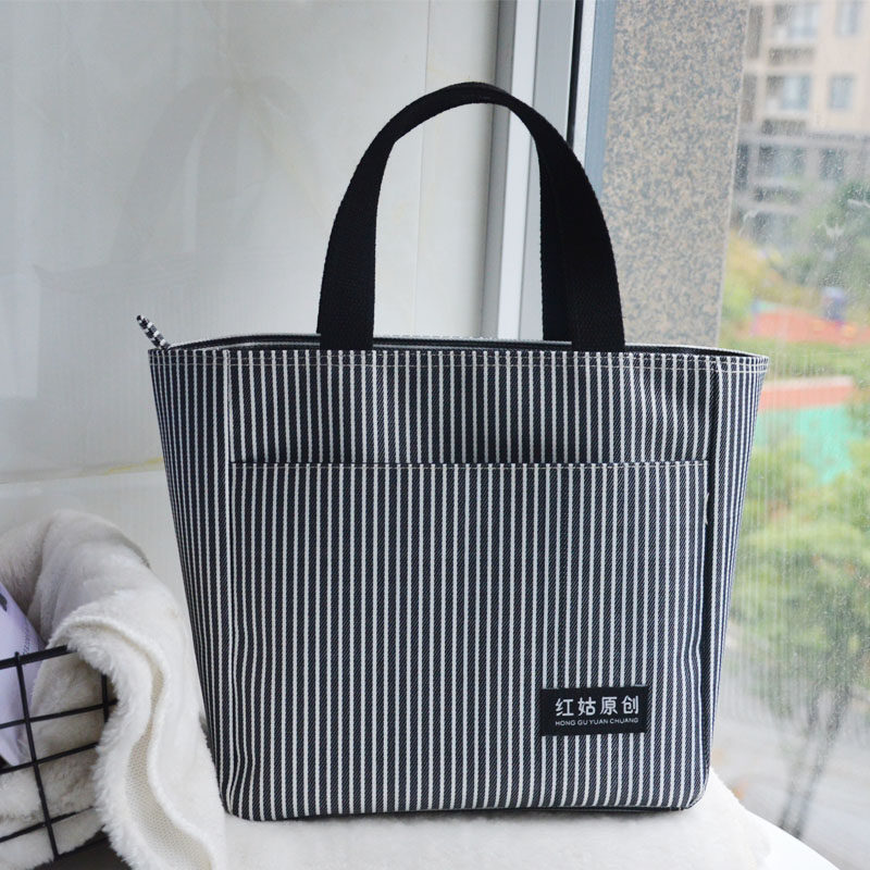 Bento with handbag Bento bag Women's Handbag Bento Bag Large Bento Bag Men's Oxford Cloth Rice Bag Mommy Bag