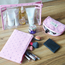 (Mu Chunlei)Cosmetic bag ins super fire net red storage bag small portable shell type portable lazy person