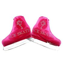 Funuo professional skate shoe cover skate shoe cover roller skate cover men and women and children figure skating semicolon Iceman letters