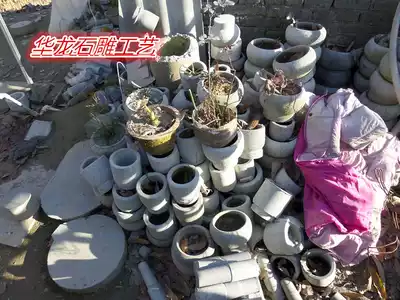 Waste from stone mortar garlic press production