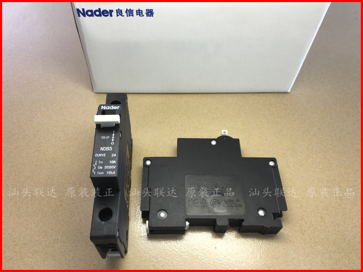 Spot Shanghai Nader Liangxin NDB5 Z4 10 1POR equipment DC circuit breaker 1P 10A
