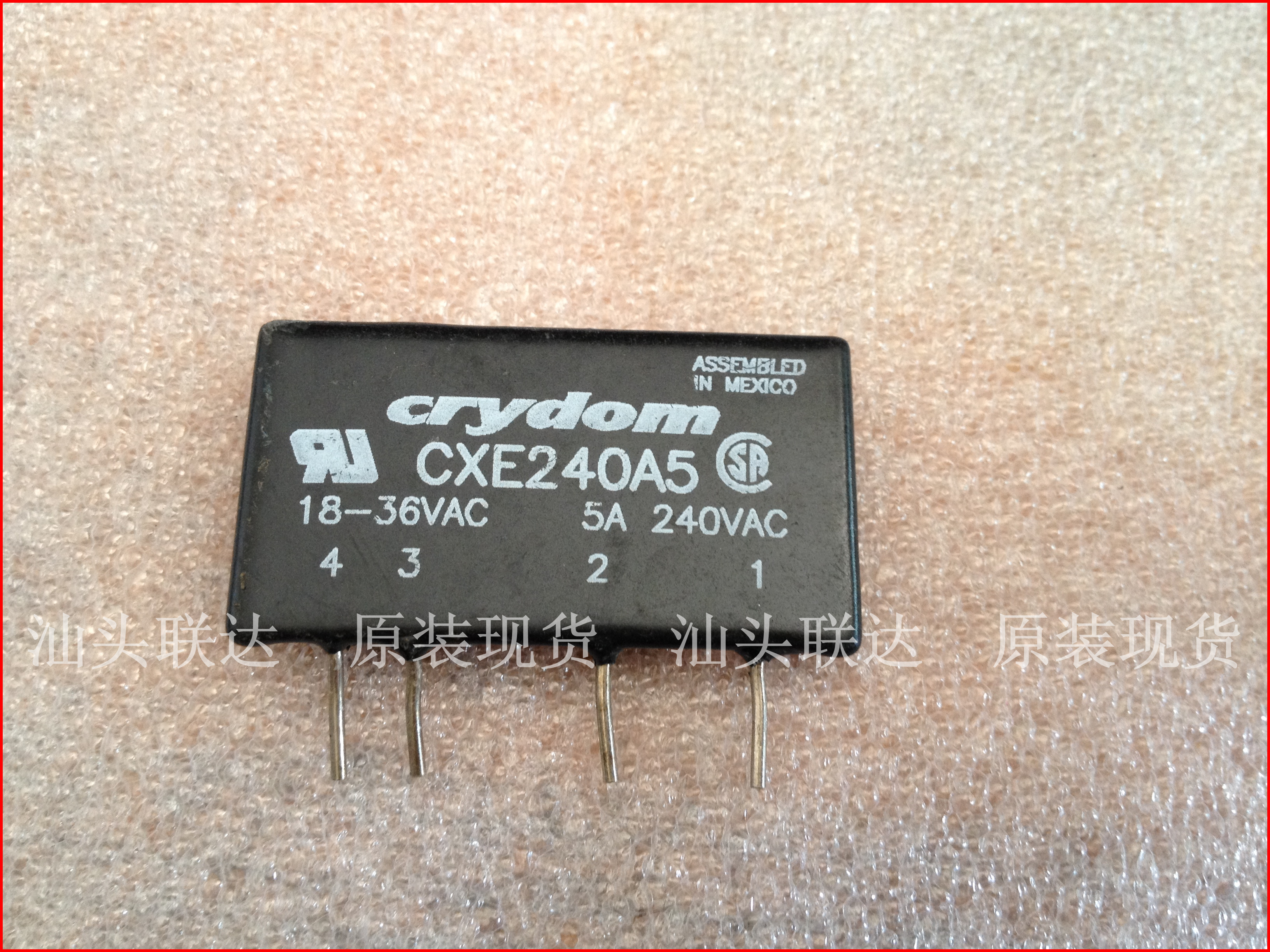 Original (made in Mexico)Crydom CXE240A5 Solid State Relay 5A 240V