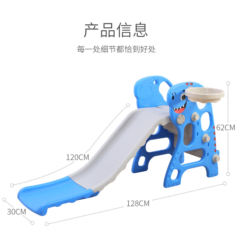 Children Slides Indoor Home Small Baby Autumn Thousands Kindergarten castle Plastic Glide Ladder Family Playground-Taobao
