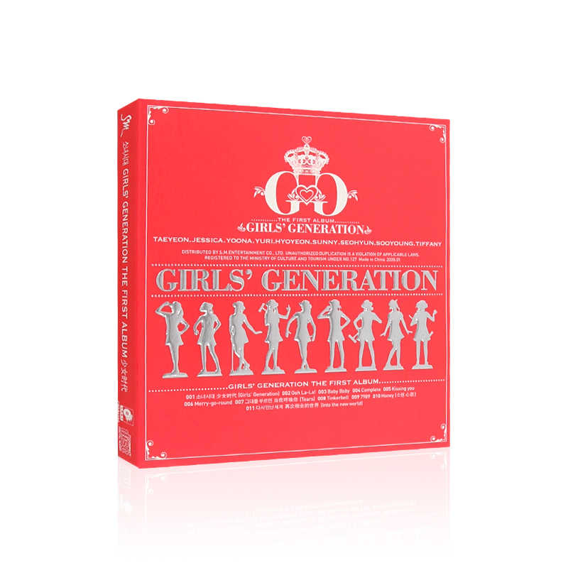 正版girls Generation 少女时代同名专辑cd 歌词本首张专辑 正版girls Generation 少女时代同名专辑cd 歌词本首张专辑