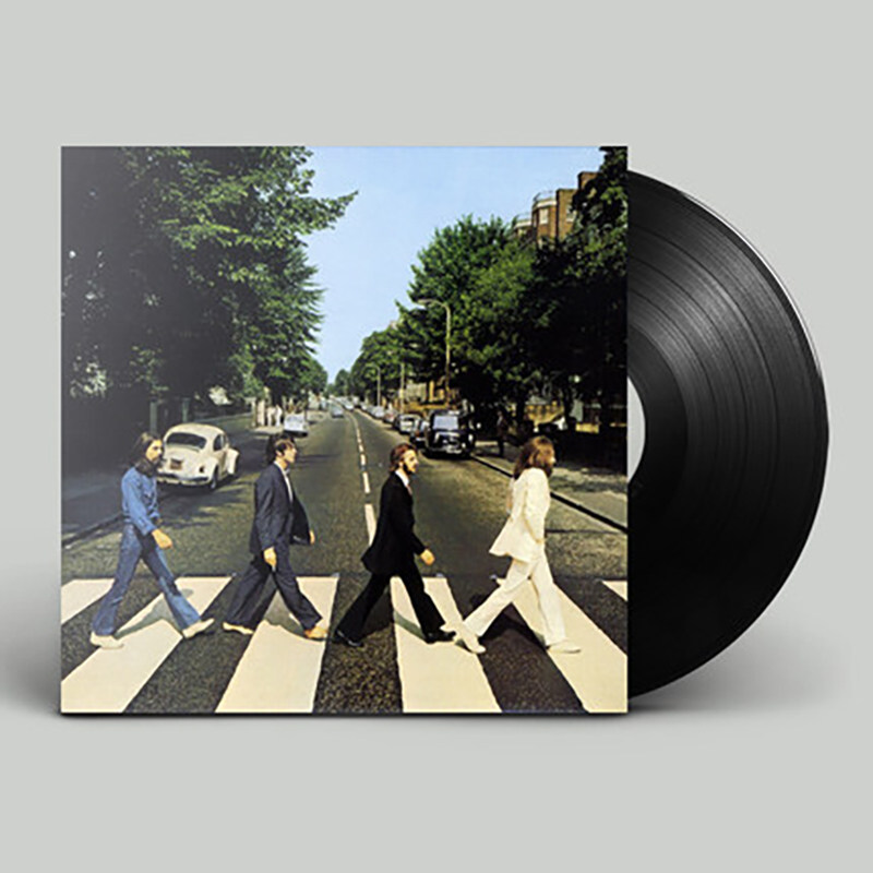 Spot Beatles The Beatles Abbey Road Abbey Road vinyl LP record 12 inch turntable