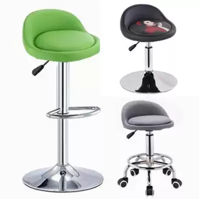 Bar stool Modern minimalist bar rotating lift chair Front desk cash register counter High chair backrest stool Household bar chair