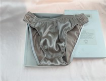 Mens breifs thong silk satin silk underwear 100% mulberry silk underwear spring summer Mulberry