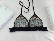 No steel rim thin women silk bra 100% mulberry silk double-sided underwear spring and summer silk satin sexy