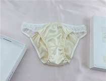 Ladies Sexy Lace Silk Panties 100% Mulberry Silk Thong Comfortable Breathable Silk Satin breifs