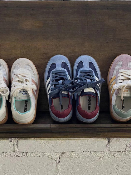 2025春夏新款儿童网面运动鞋男女童单网洋气德训系列板鞋真皮鞋子