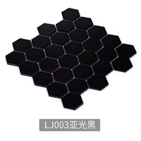 LJ003 Hexagonal Matte Black