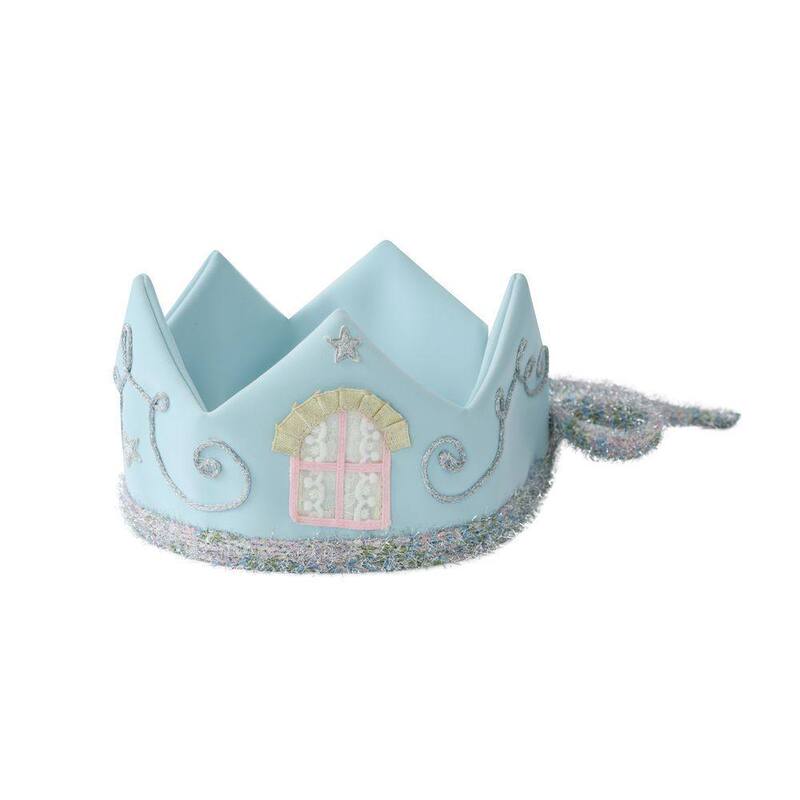 Potato Angel Blue Cute Birthday Hat Crown Potato Angel Blue Cute Birthday Hat Crown