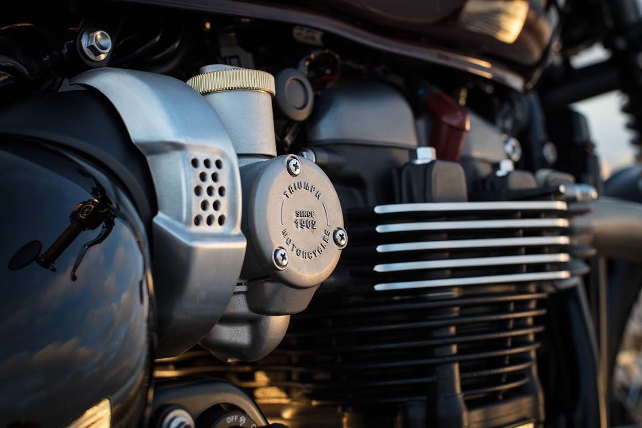 Triumph triumph all copper spark plug high pressure cap mouth Xinyuan stick king 400 ranger GN250 retro motorcycle