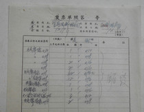 Yibin 72 9 16 Cultural Revolution stamp refund slip photo with 73 5 11 destruction stamp