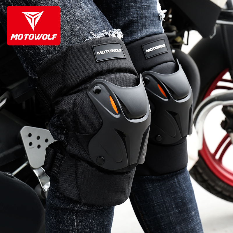 Motorcycle four seasons male off-road anti-fan car anti-fall elbow and knee pads summer cycling breathable protective equipment legs