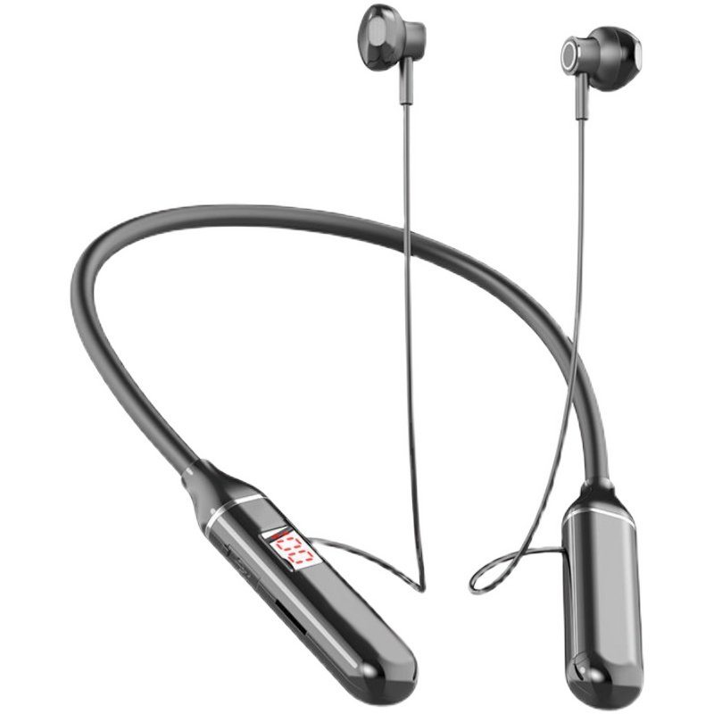 Wireless Bluetooth Headset, Neck-Mounted, Ultra-Long Standby Life, Suitable for Apple, Huawei, Oppo, Xiaomi, Universal